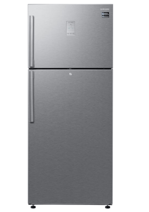 Samsung 530 L, 1 Star, Optimal Fresh+, Digital Inverter, Frost Free Double Door Refrigerator (RT56C637SSL/TL, Silver, Real Stainless)